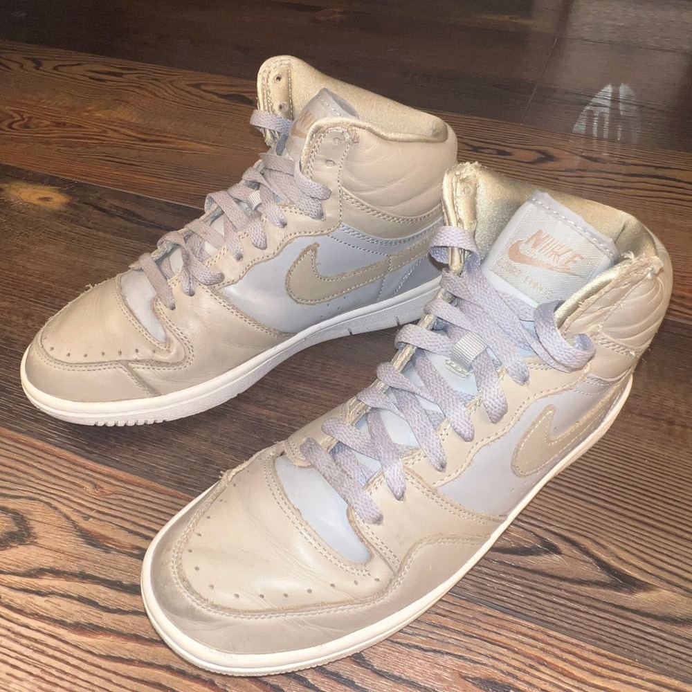 Nike Undercover Jun Takahashi Court‎ Force High Tan Grey 826667-220 Men's 7.5